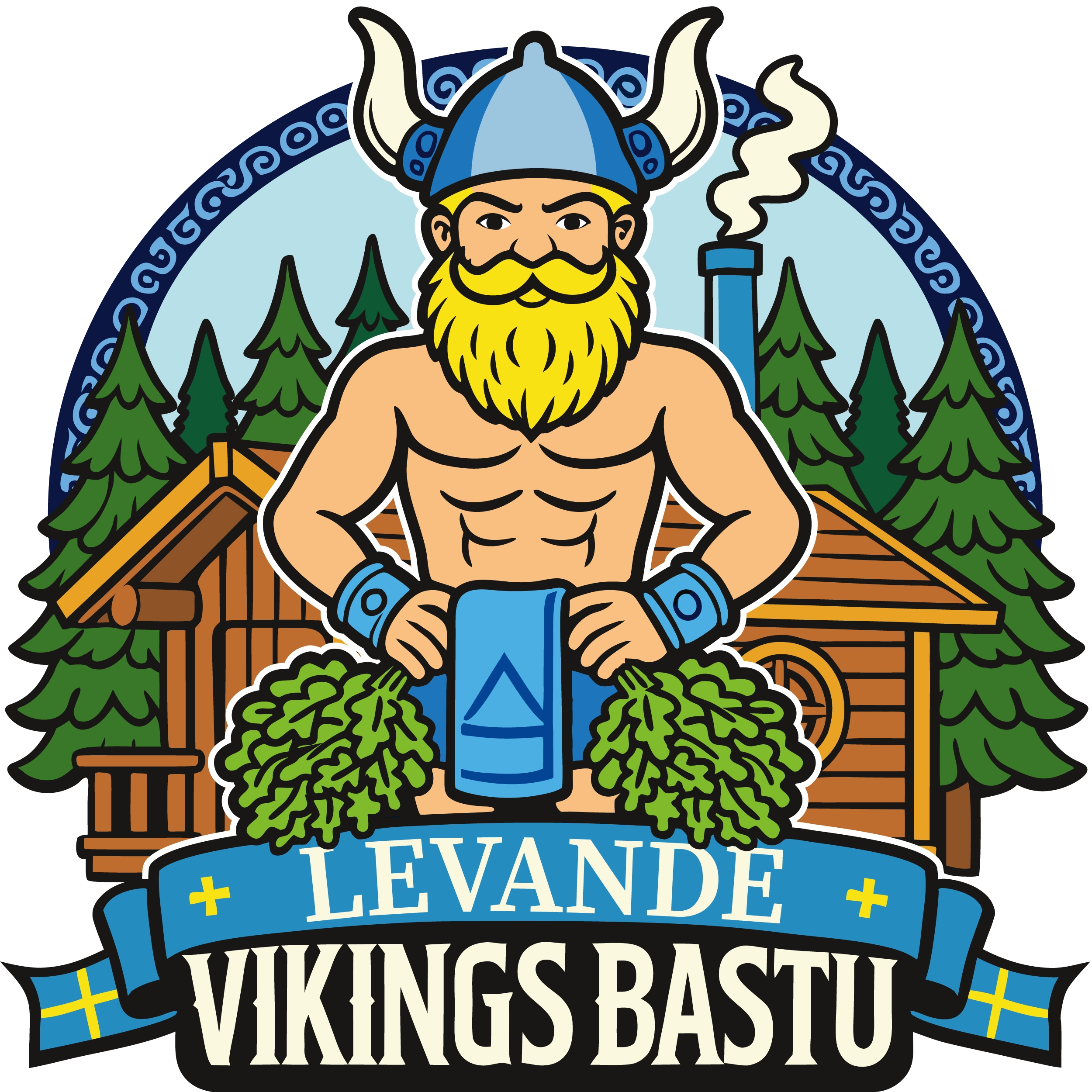 Levande Vikings Bastu Logo